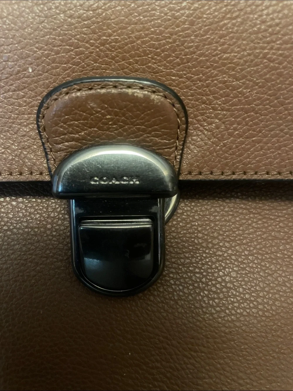 Coach men leather